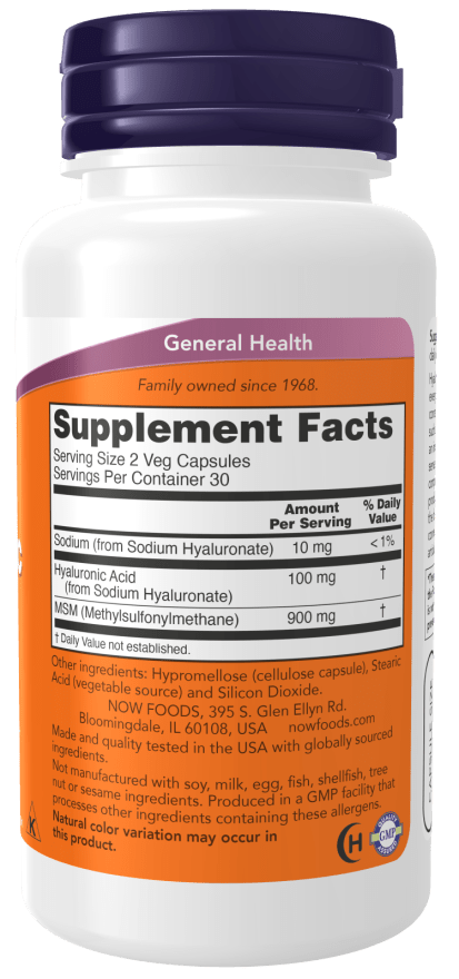 Hyaluronic Acid 50 mg, Vitamins & Supplements - Country Life Natural Foods