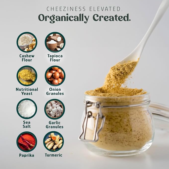 Cheez Mix, Vegan, Instant, Dairy Substitutes - Country Life Natural Foods