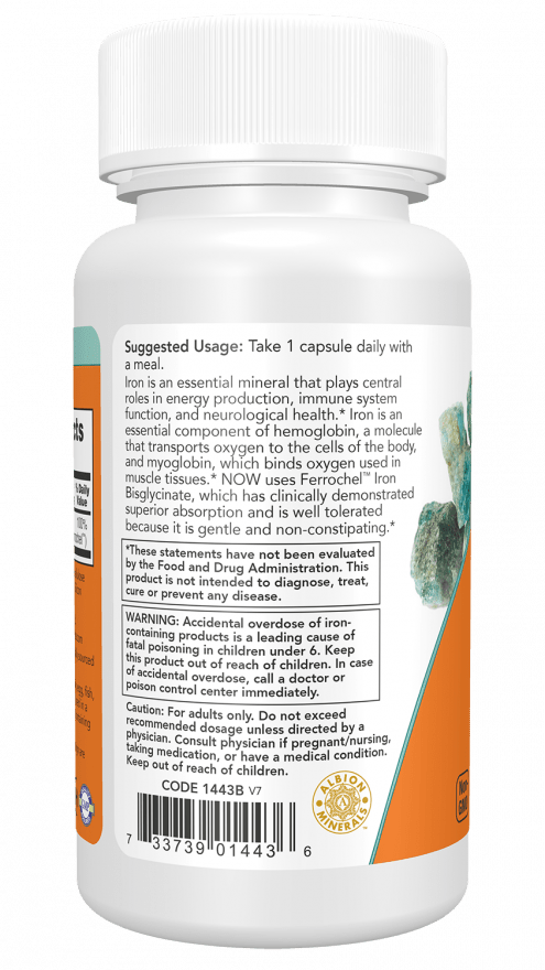 Iron 18 mg, Vitamins & Supplements - Country Life Natural Foods