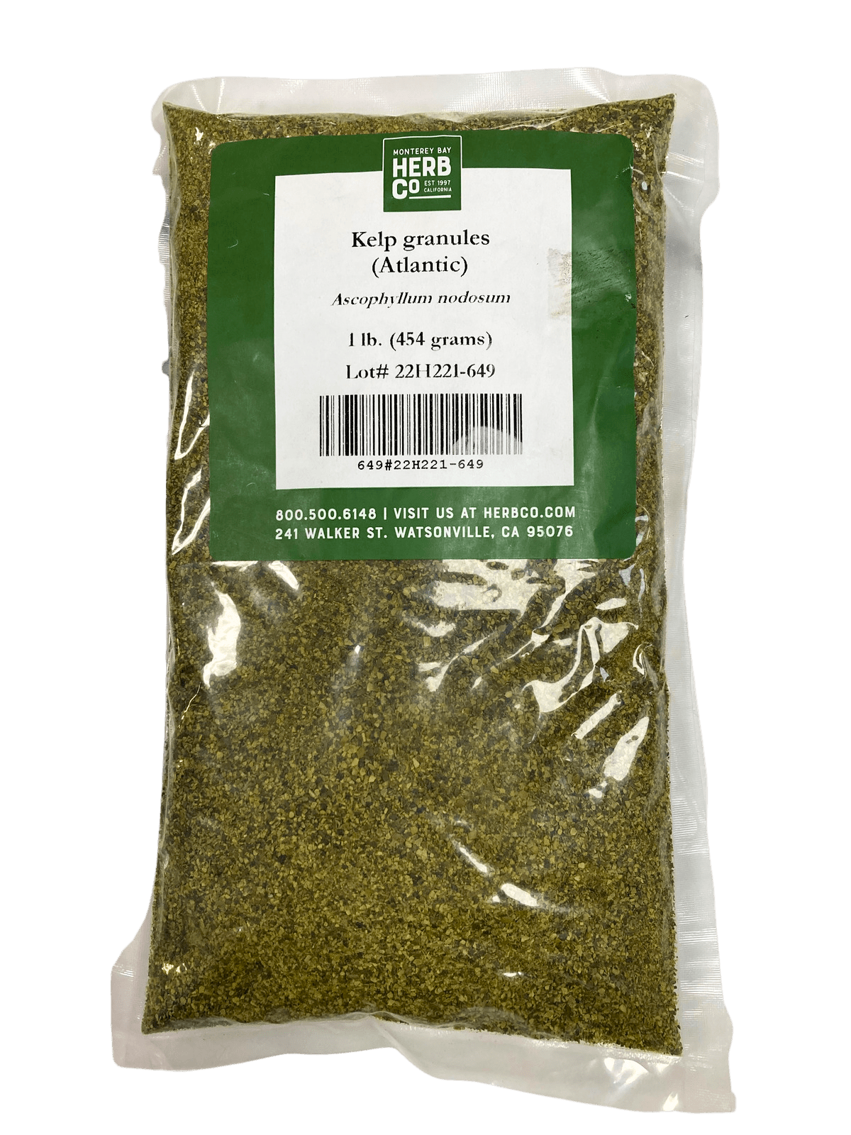 Kelp, Granules, Herbs - Country Life Natural Foods