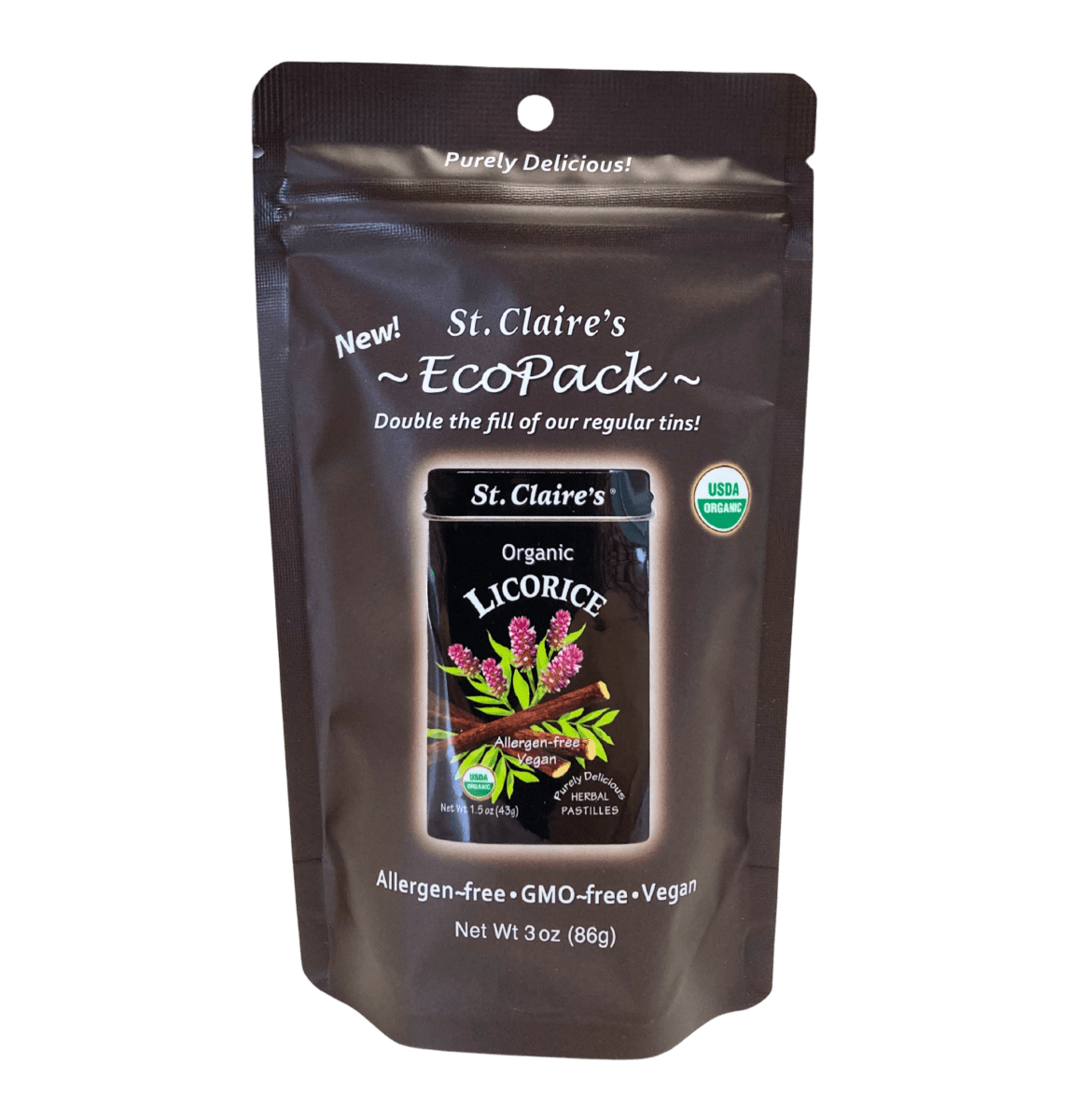 Licorice Pastilles, Organic, 3 oz, Candy - Country Life Natural Foods