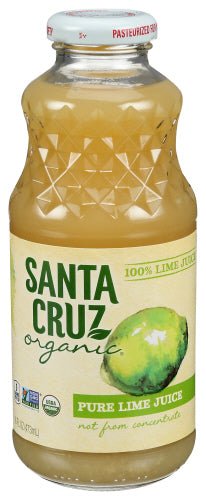 Lime Juice, Organic, Santa Cruz, Juice - Country Life Natural Foods
