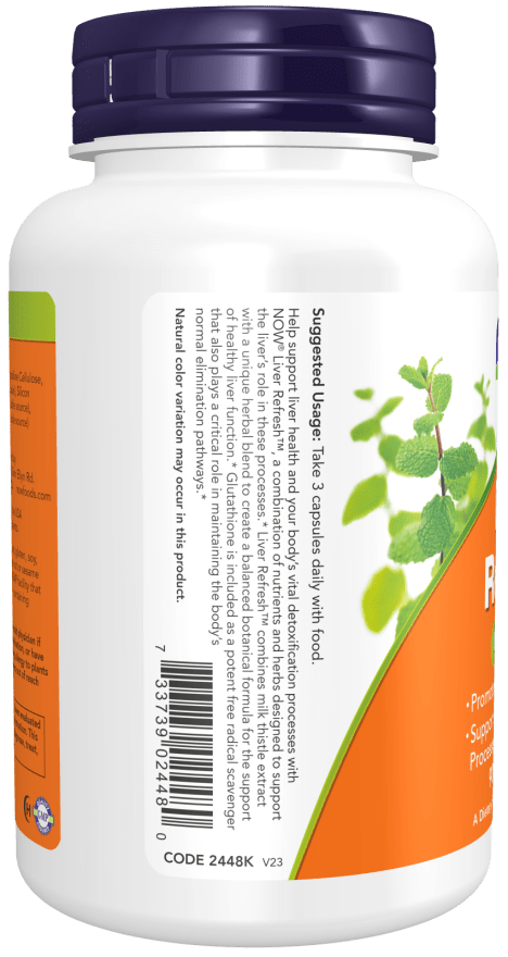 Liver Refresh™ Veg Capsules, Vitamins & Supplements - Country Life Natural Foods