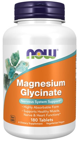 Magnesium Glycinate Tablets, Vitamins & Supplements - Country Life Natural Foods