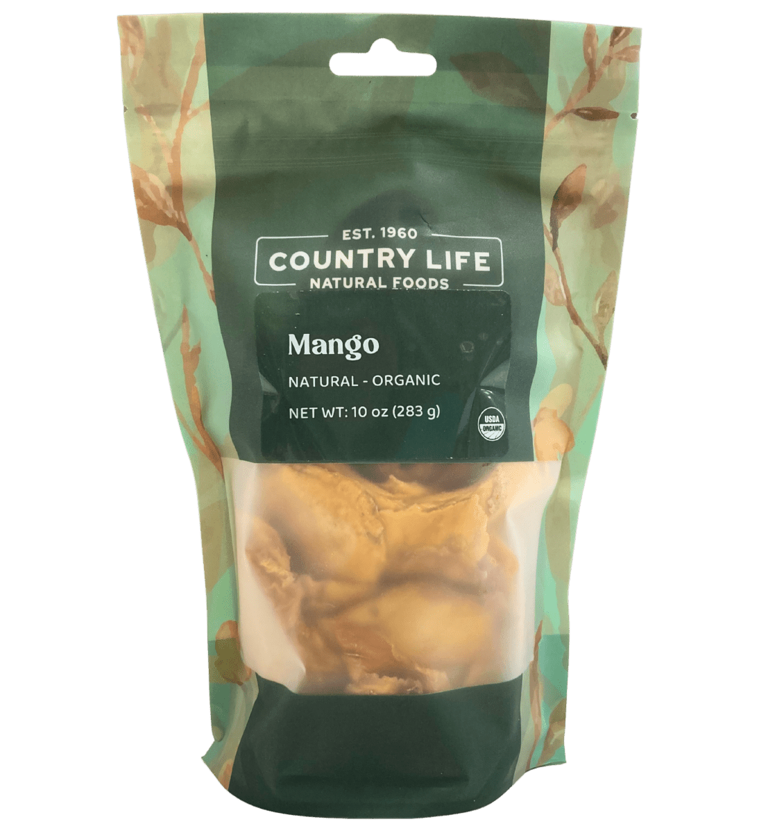 Mango Slices, Natural, No Added Sugar, Organic, Dried Fruit - Country Life Natural Foods