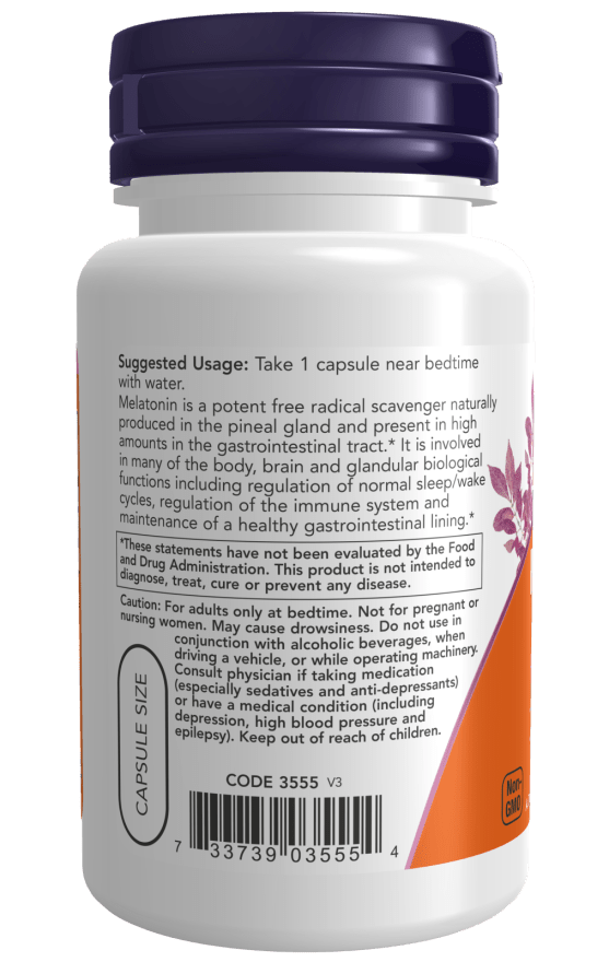 Melatonin 5mg, Vitamins & Supplements - Country Life Natural Foods
