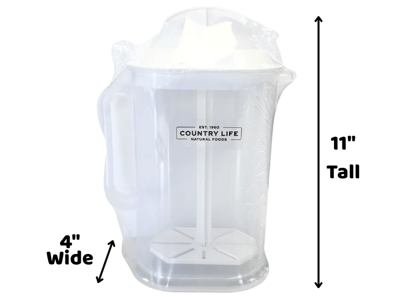 Mixing Pitcher, 2 Liter, Kitchen Accessory - Country Life Natural Foods