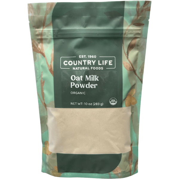 Oat Milk Powder, Organic, Dairy Substitutes - Country Life Natural Foods