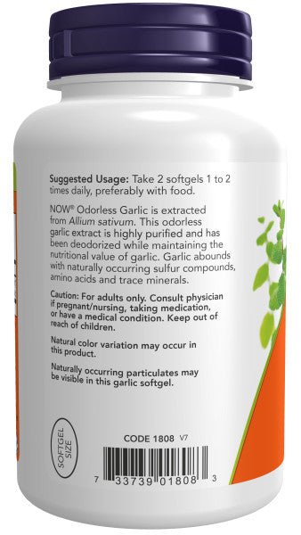 Garlic, Odorless, Vitamins & Supplements - Country Life Natural Foods