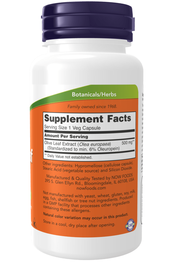 Olive Leaf Extract 500mg, Vitamins & Supplements - Country Life Natural Foods