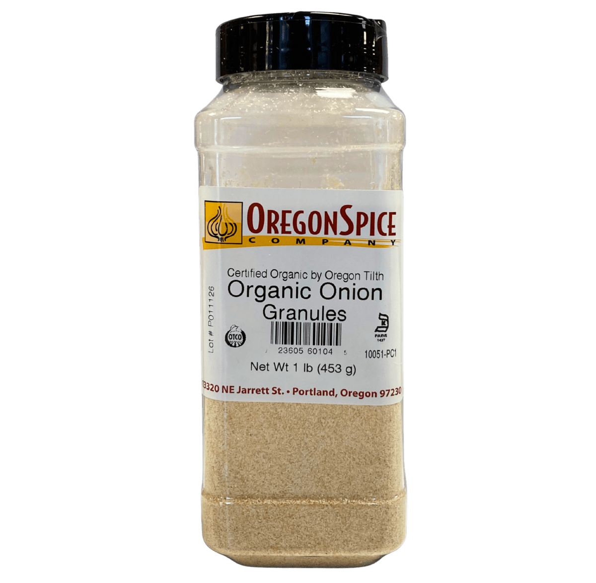 Onion, Granulated, Organic, Herbs Spices & Seasonings - Country Life Natural Foods