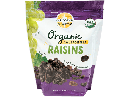Raisins, Thompson, Organic, Dried Fruit - Country Life Natural Foods