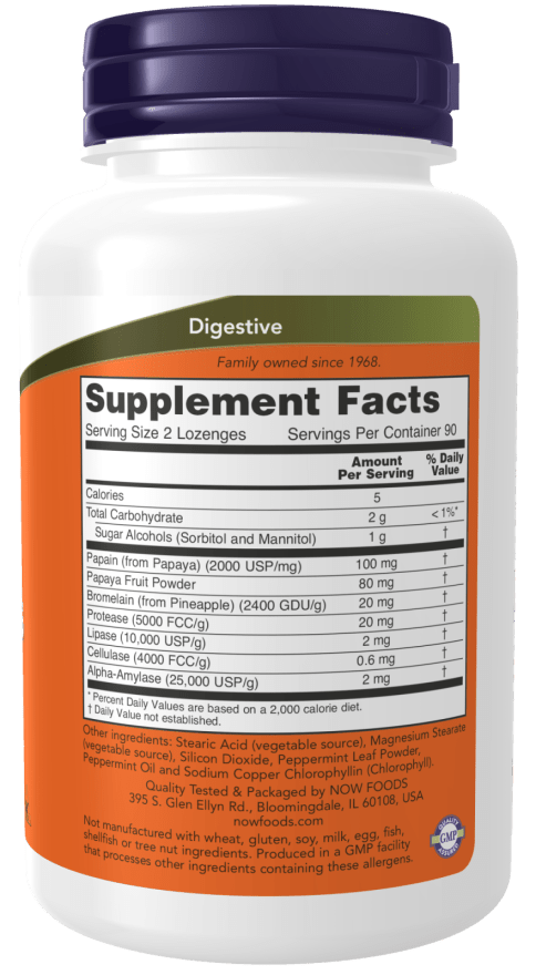 Chewable Papaya Enzymes, Vitamins & Supplements - Country Life Natural Foods