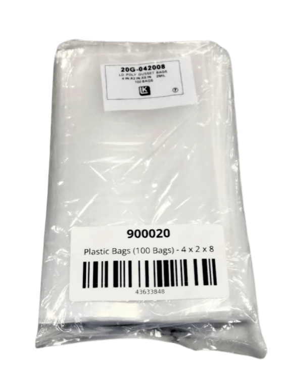 Bags, Polyethylene, 100 Bags, Food Storage - Country Life Natural Foods