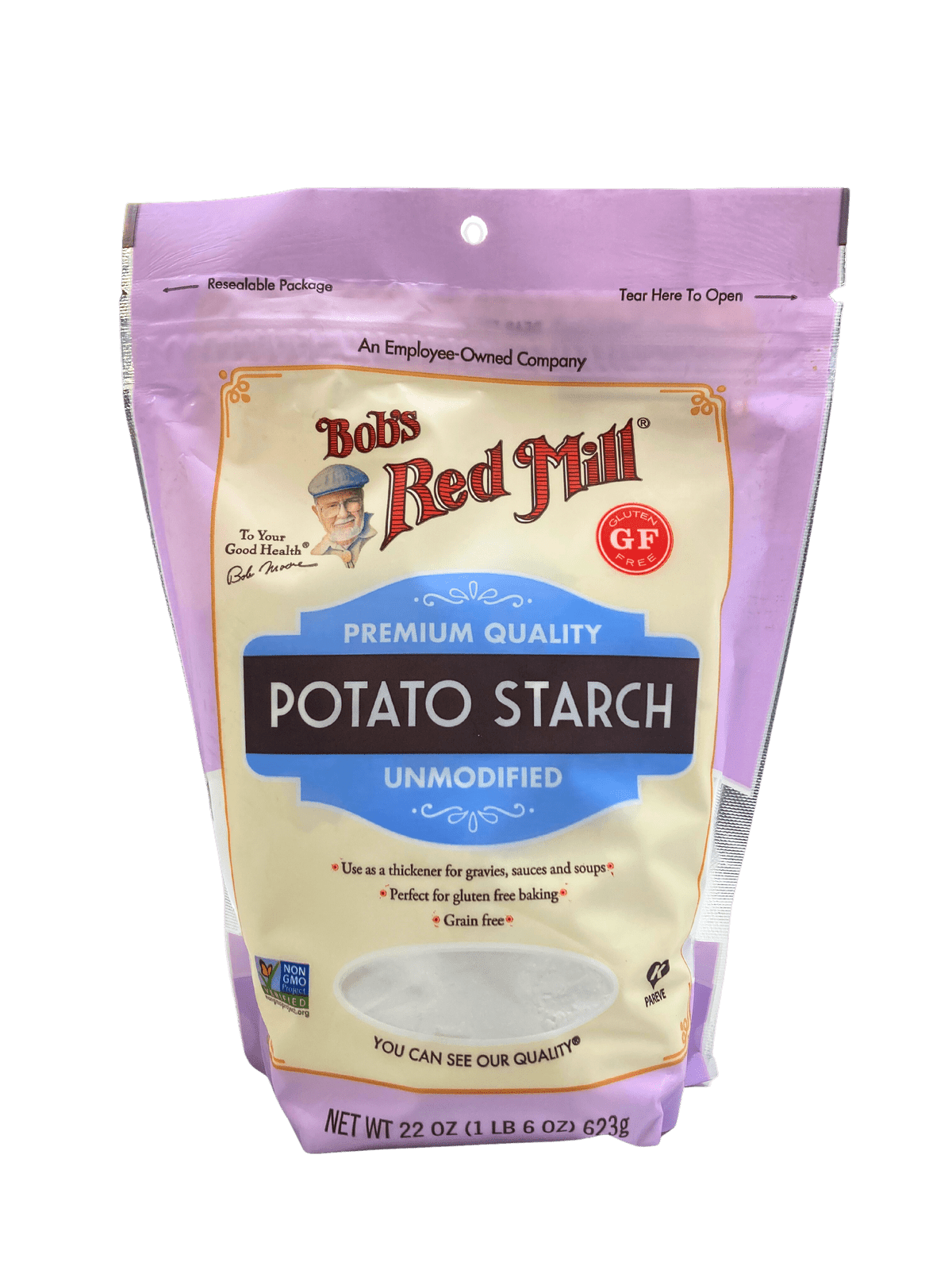 Potato Starch, Gluten-Free, Bob's Red Mill, Gels & Starches - Country Life Natural Foods