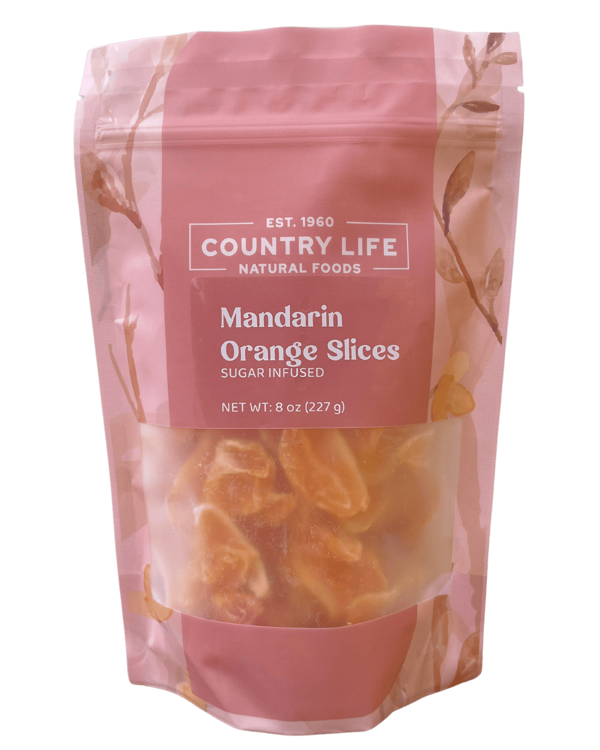 Mandarin Orange Slices, Dried, Infused, Dried Fruit - Country Life Natural Foods