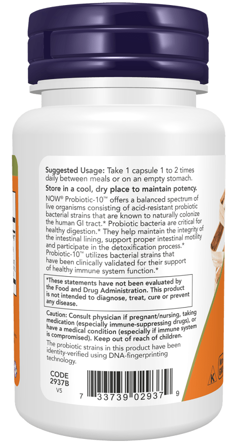 Probiotic-10 25 Billion CFU, Vitamins & Supplements - Country Life Natural Foods
