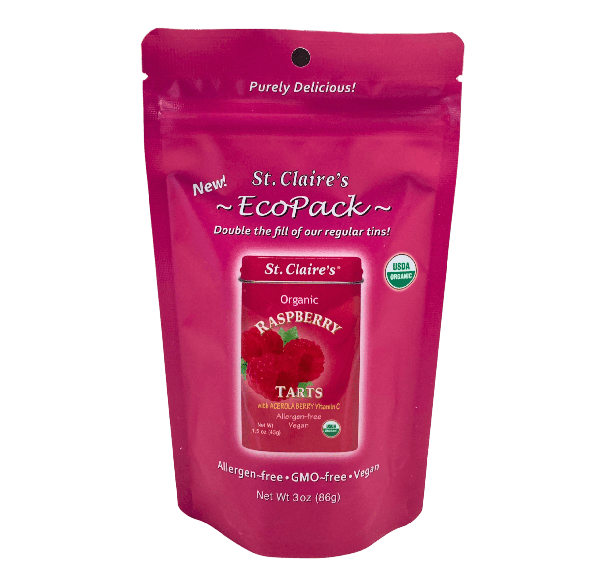 Raspberry Tarts, Organic, Candy - Country Life Natural Foods