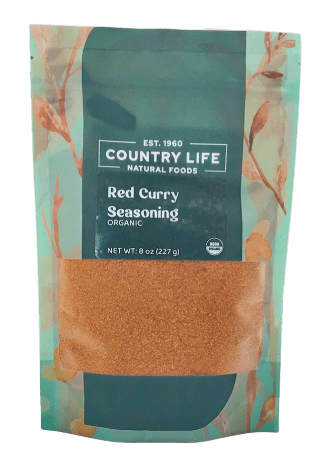 Red Curry Seasoning, Organic, Herbs Spices & Seasonings - Country Life Natural Foods