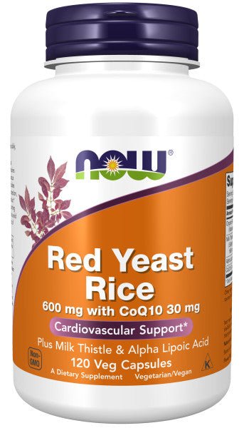 Red Yeast Rice 600mg with CoQ10 30mg, Vitamins & Supplements - Country Life Natural Foods