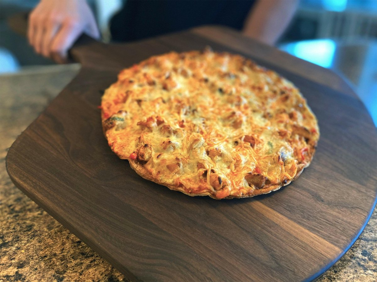 Walnut Pizza Peel 22" x 16", Pizza Paddle, Pizza Board, Pizza Shovel, Wood Pizza Peel Made in the USA, Pizza Peel - Country Life Natural Foods
