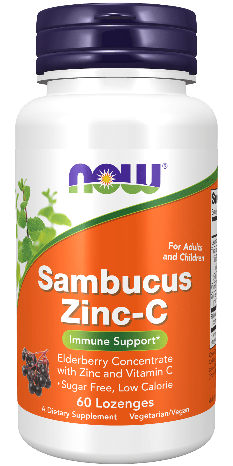 Sambucus Zinc-C, Vitamins & Supplements - Country Life Natural Foods