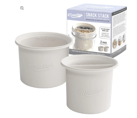 Silicone Meal Divider Inserts, Snack Stack, Kitchen Tools & Utensils - Country Life Natural Foods