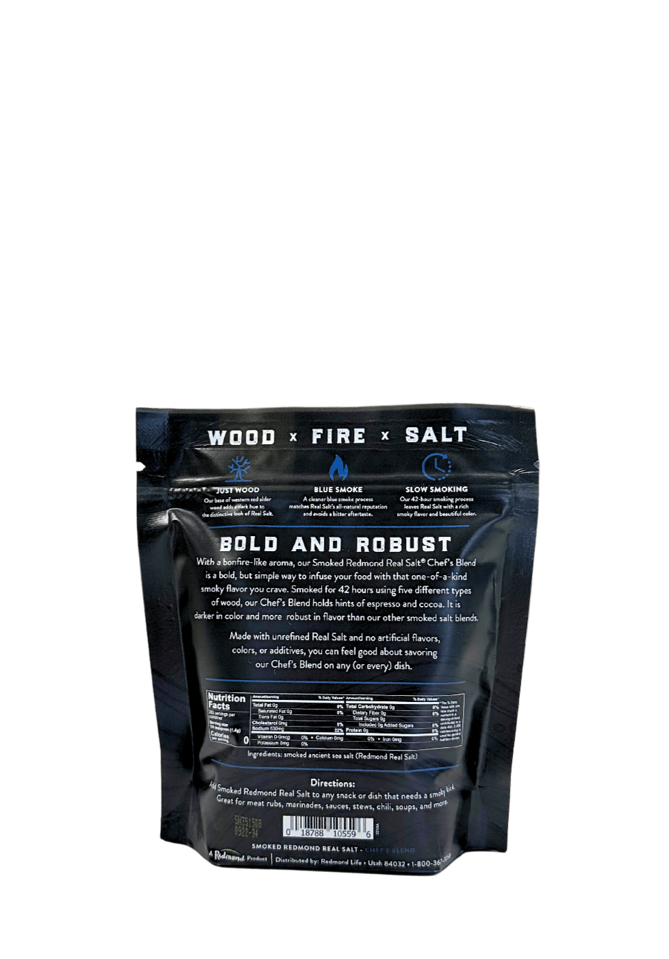 Smoked Salts, Redmond, Salt - Country Life Natural Foods
