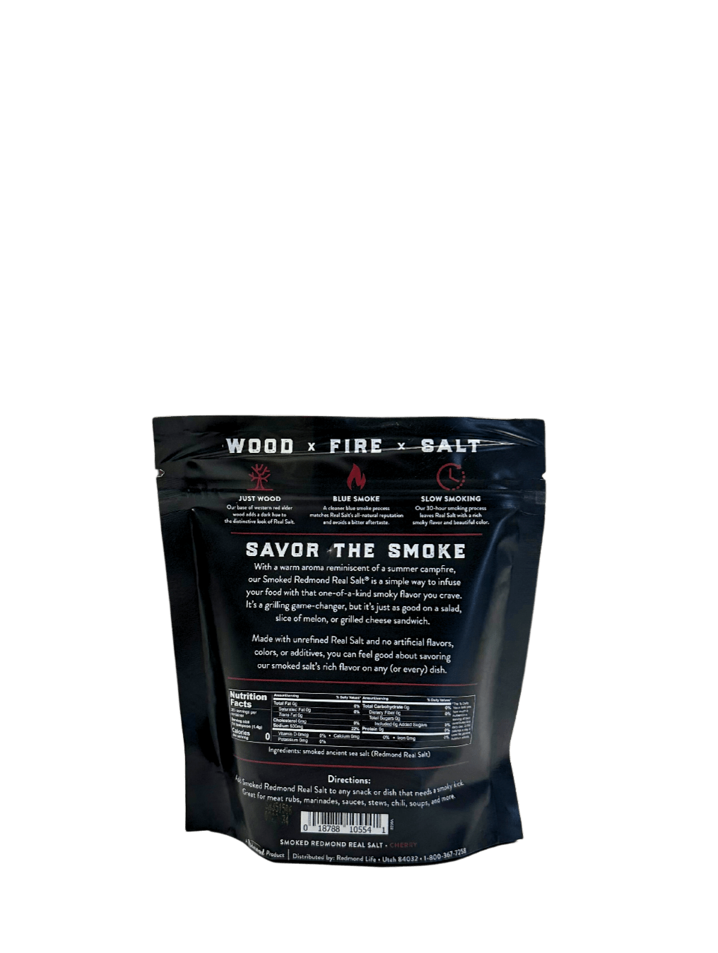 Smoked Salts, Redmond, Salt - Country Life Natural Foods