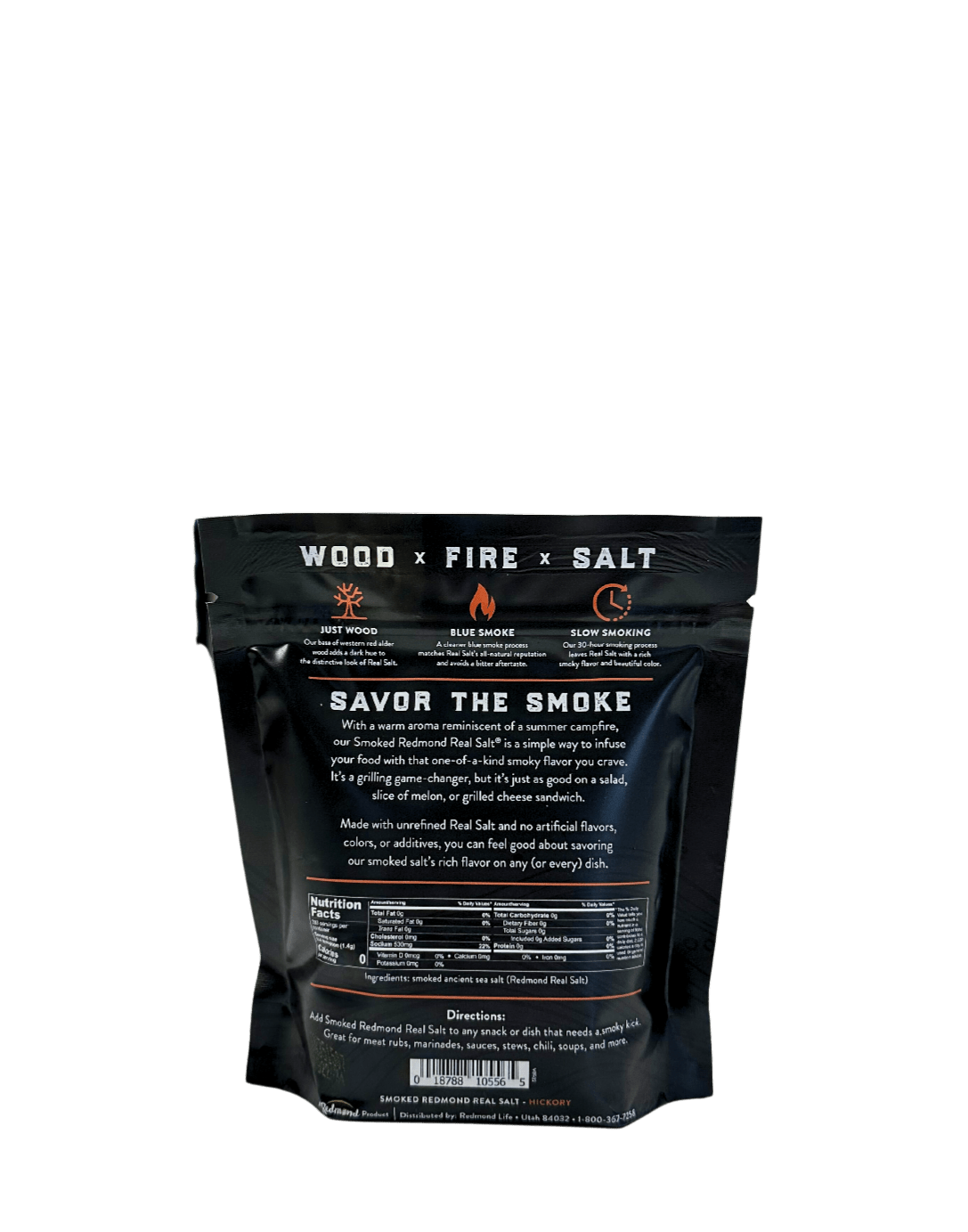 Smoked Salts, Redmond, Salt - Country Life Natural Foods