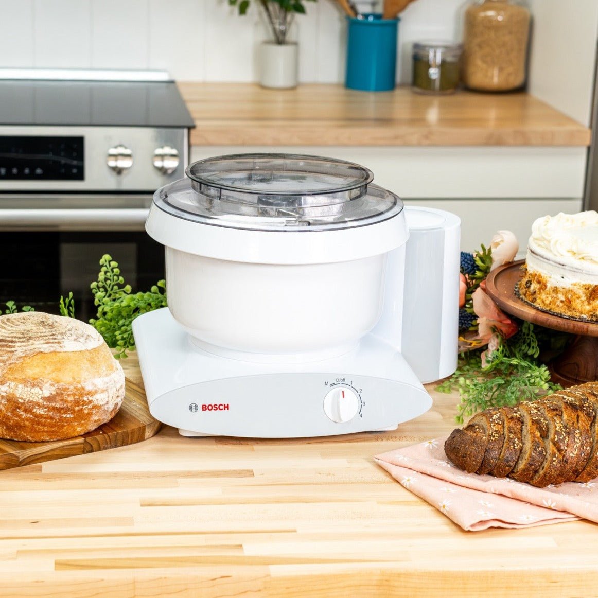 White Universal Plus, Kitchen Mixer - Country Life Natural Foods