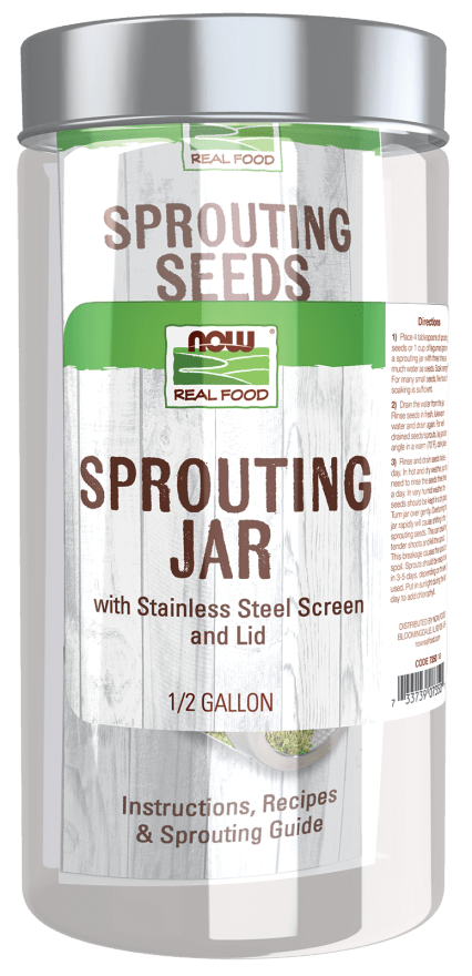 Sprouting Jar, Kitchen Tools & Utensils - Country Life Natural Foods