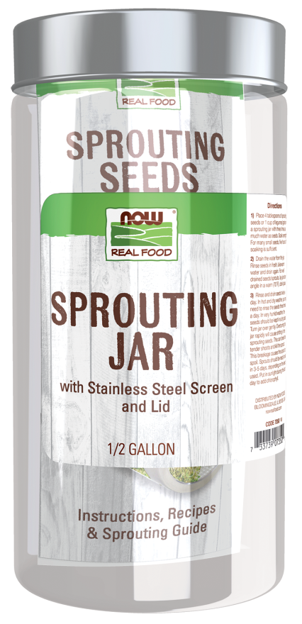 Sprouting Jar, Kitchen Tools & Utensils - Country Life Natural Foods