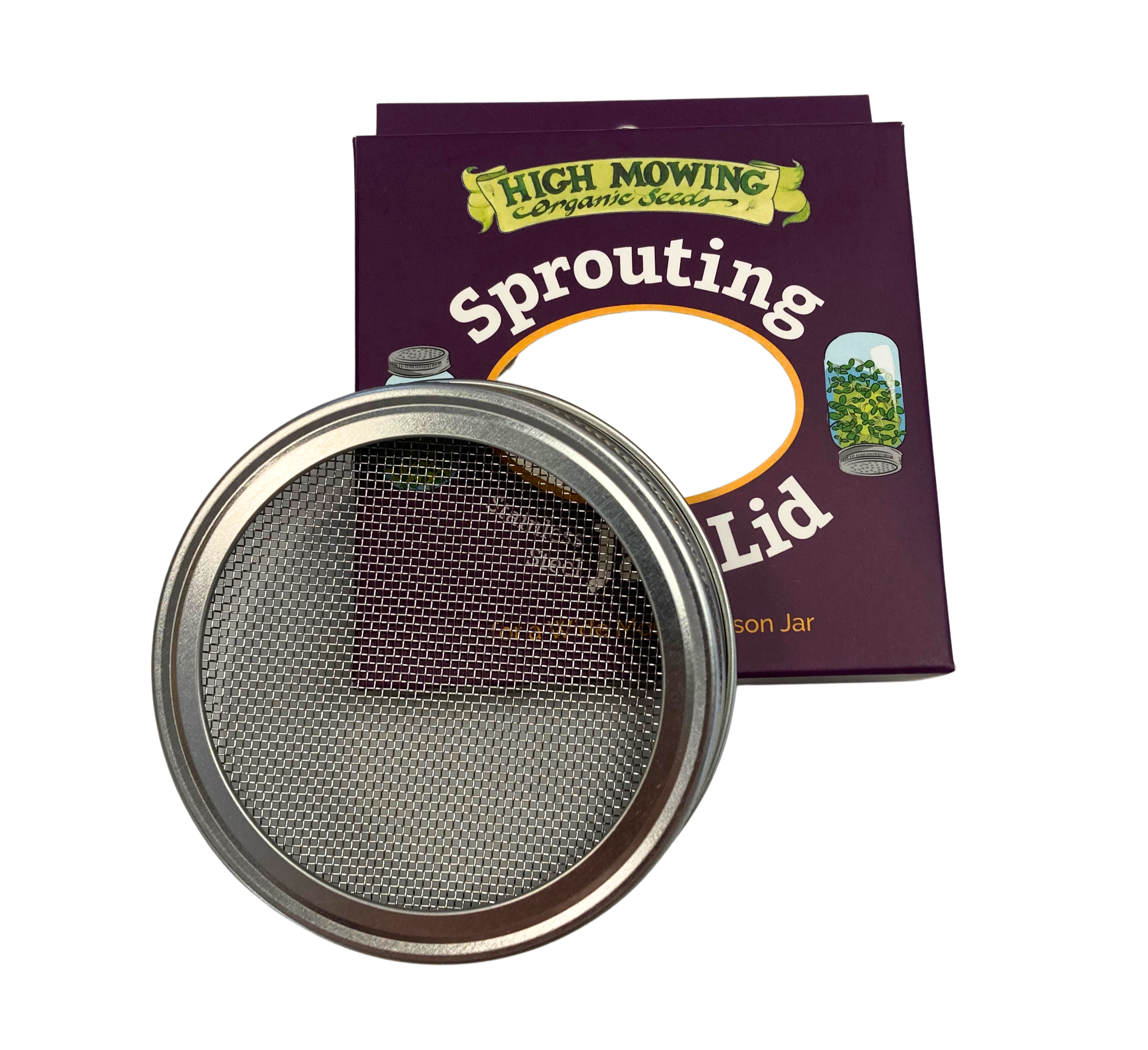 Sprouting Jar Lid, Wide Mouth, Kitchen Tools & Utensils - Country Life Natural Foods