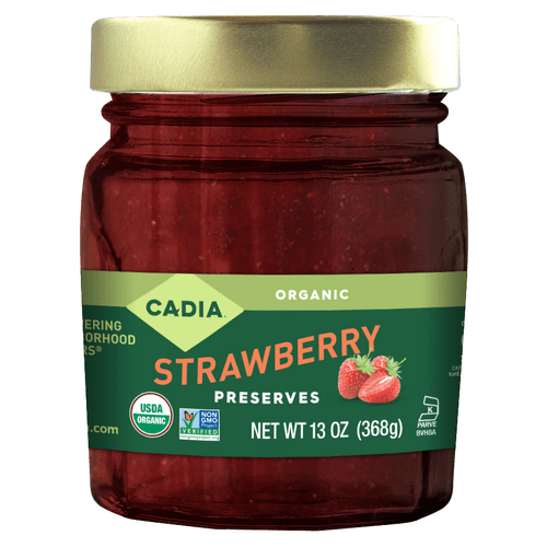 Strawberry Preserves, Organic, Cadia, Jams Jellies & Preserves - Country Life Natural Foods