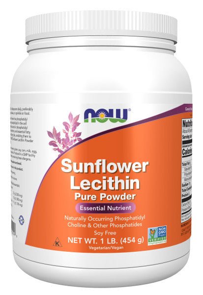 Sunflower Lecithin NON-GMO Powder, Vitamins & Supplements - Country Life Natural Foods