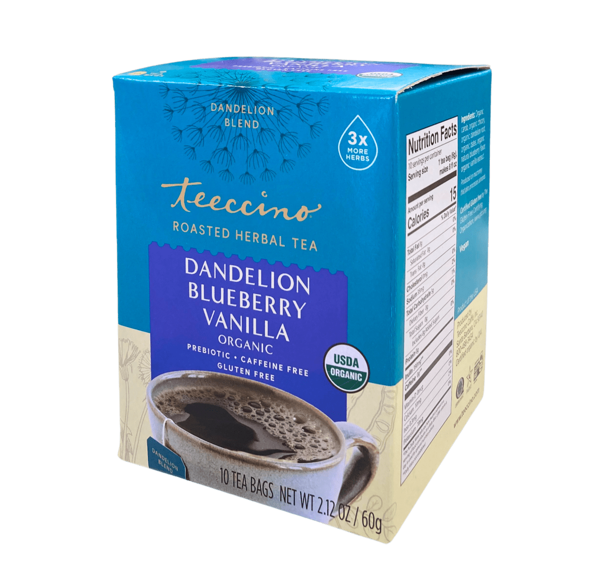 Herbal Beverage, Teeccino, Coffee Substitutes - Country Life Natural Foods