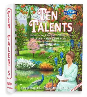 Ten Talents Cookbook 50th Anniversary Edition, Books - Country Life Natural Foods