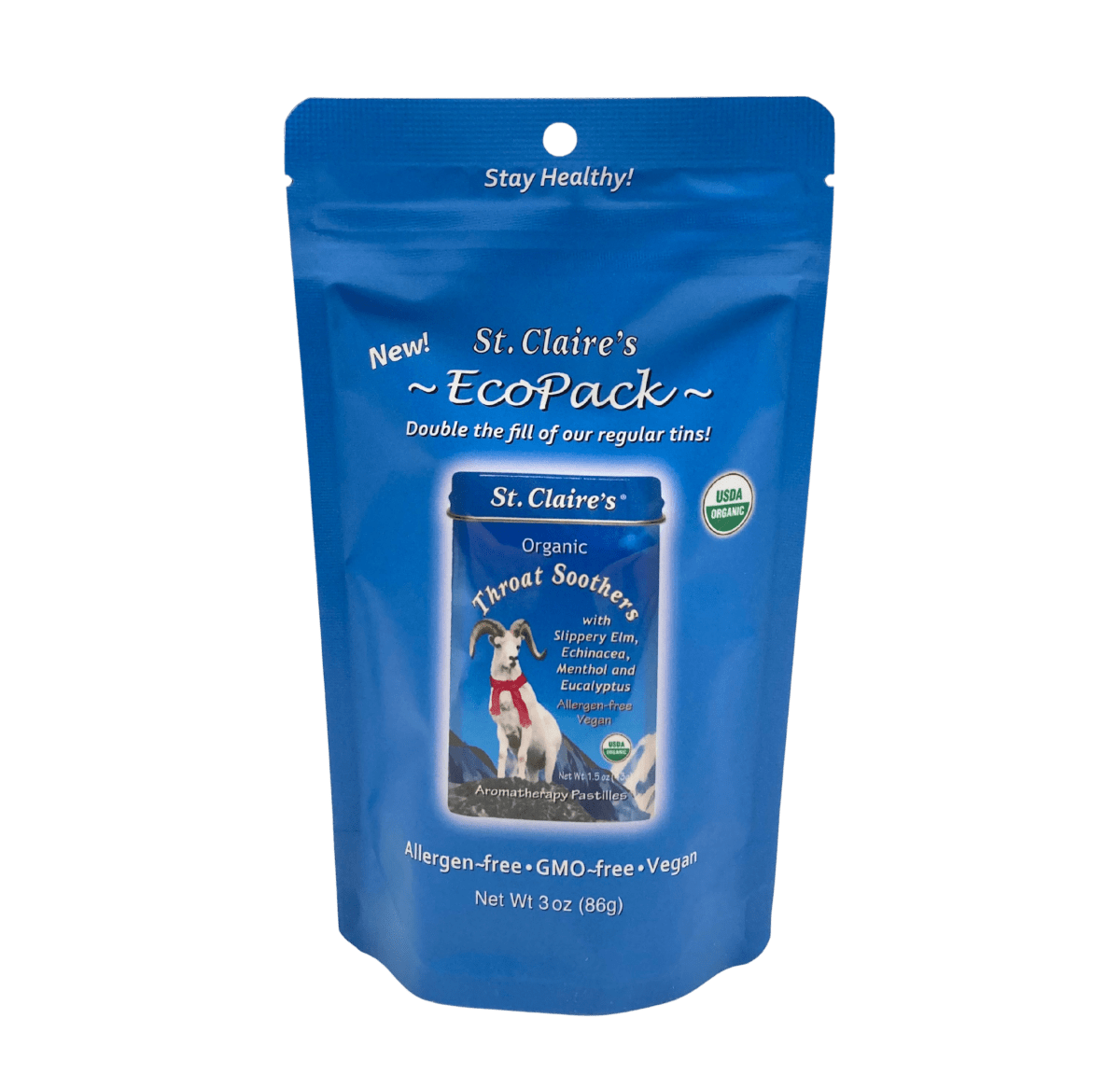Throat Soothers, Organic, Candy - Country Life Natural Foods