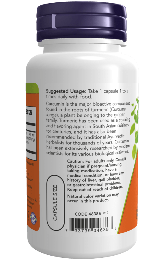 Turmeric Curcumin Veg Capsules, Vitamins & Supplements - Country Life Natural Foods