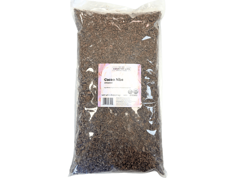 Cacao Nibs, Organic, Cooking & Baking Ingredients - Country Life Natural Foods