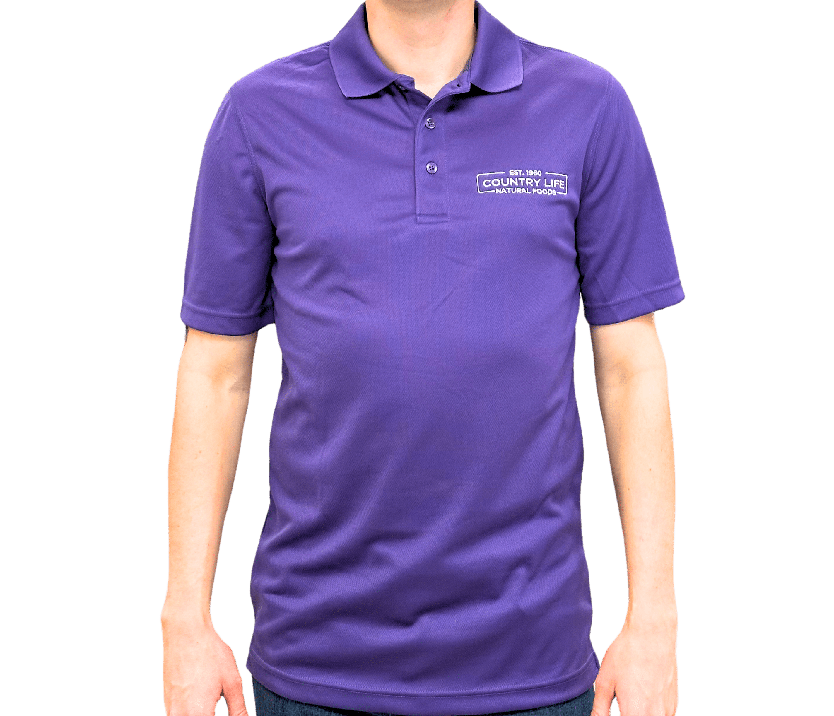 Country Life Polo Shirt, Merchandise - Country Life Natural Foods