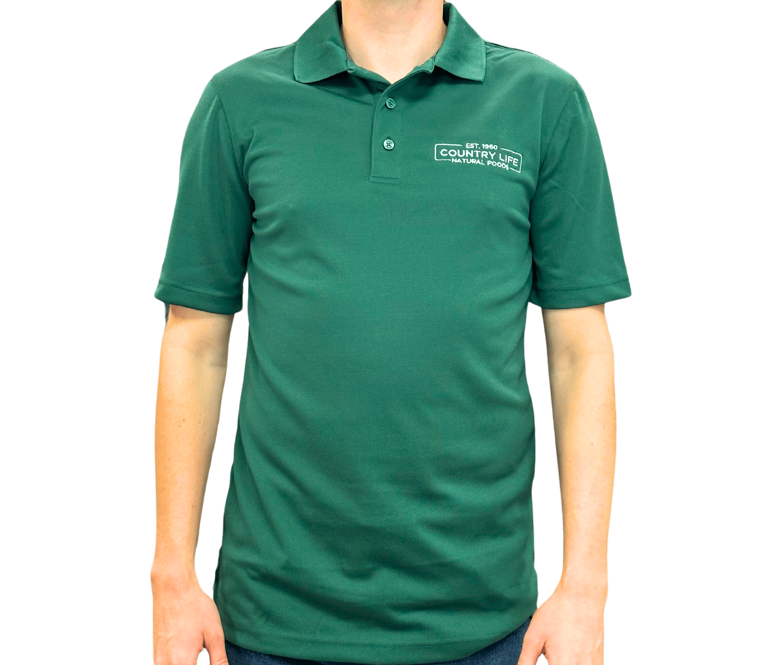 Country Life Polo Shirt, Merchandise - Country Life Natural Foods