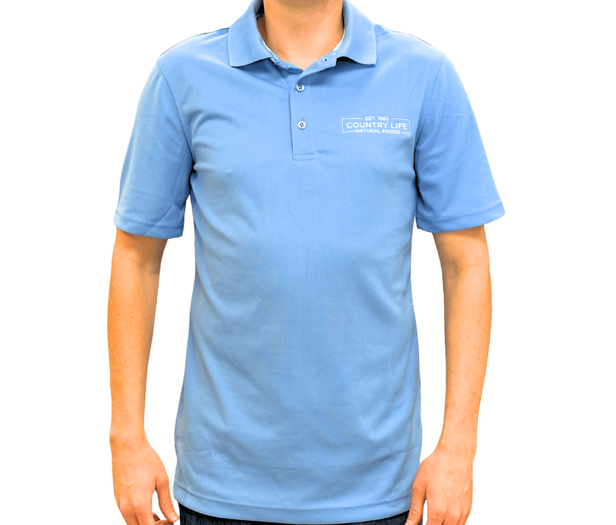 Country Life Polo Shirt, Merchandise - Country Life Natural Foods