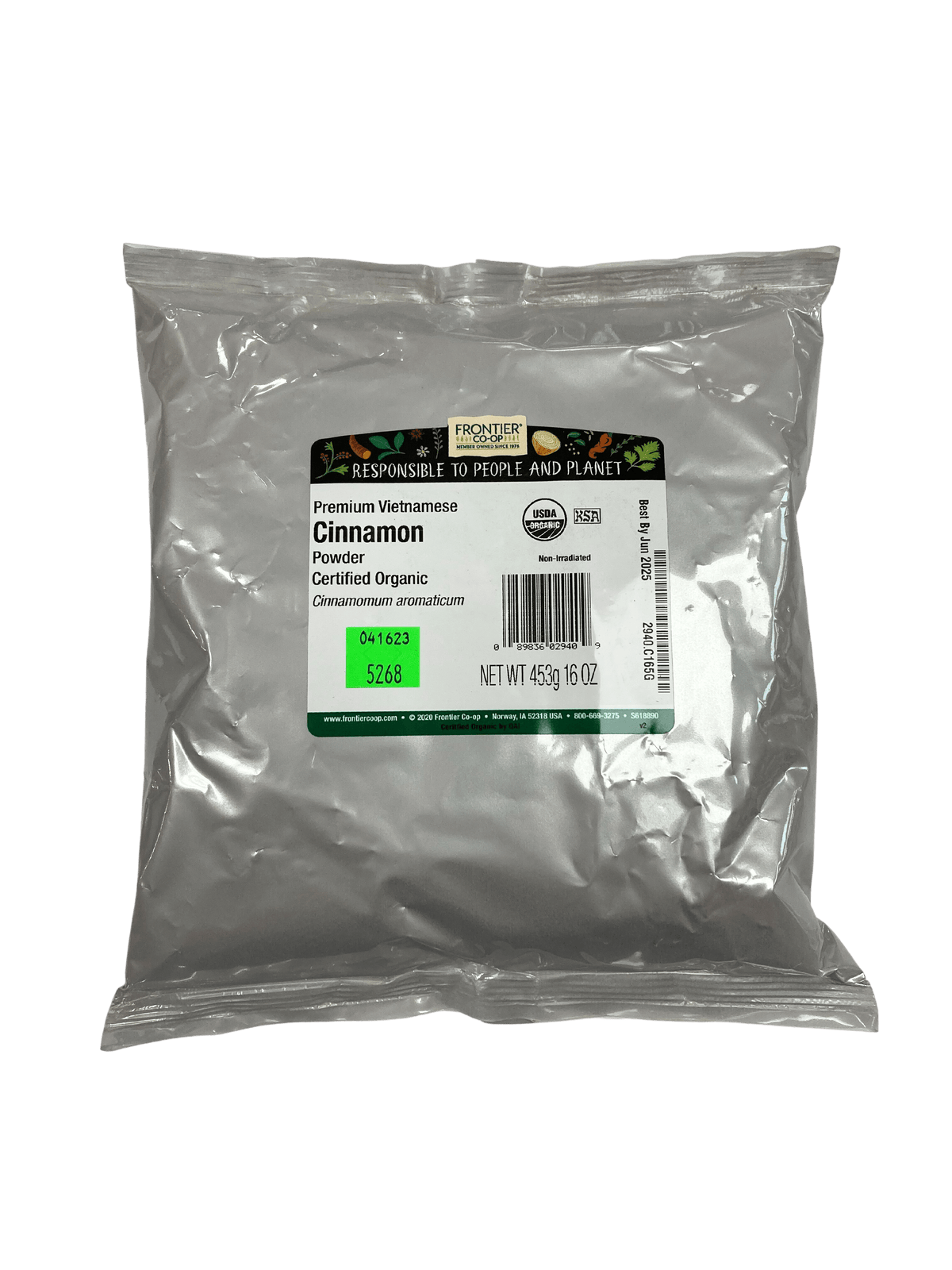 Cinnamon Powder, Vietnamese, Organic, Herbs Spices & Seasonings - Country Life Natural Foods