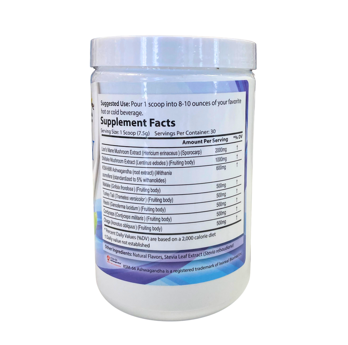 Vitality Mushroom SuperBlend Powder with Ashwagandha, Vitamins & Supplements - Country Life Natural Foods