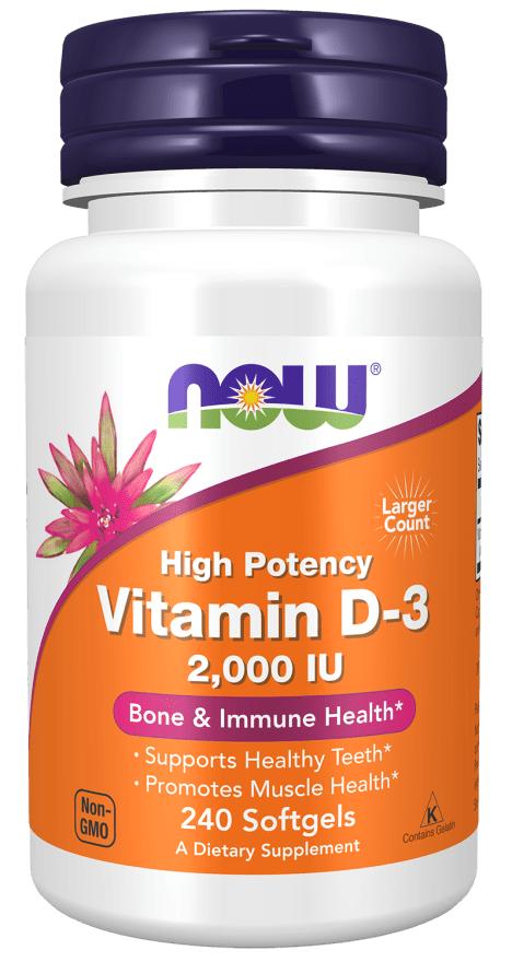 Vitamin D-3 2,000 IU, Vitamins & Supplements - Country Life Natural Foods