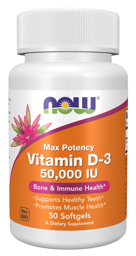 Vitamin D-3 50,000 IU Max Potency, Vitamins & Supplements - Country Life Natural Foods