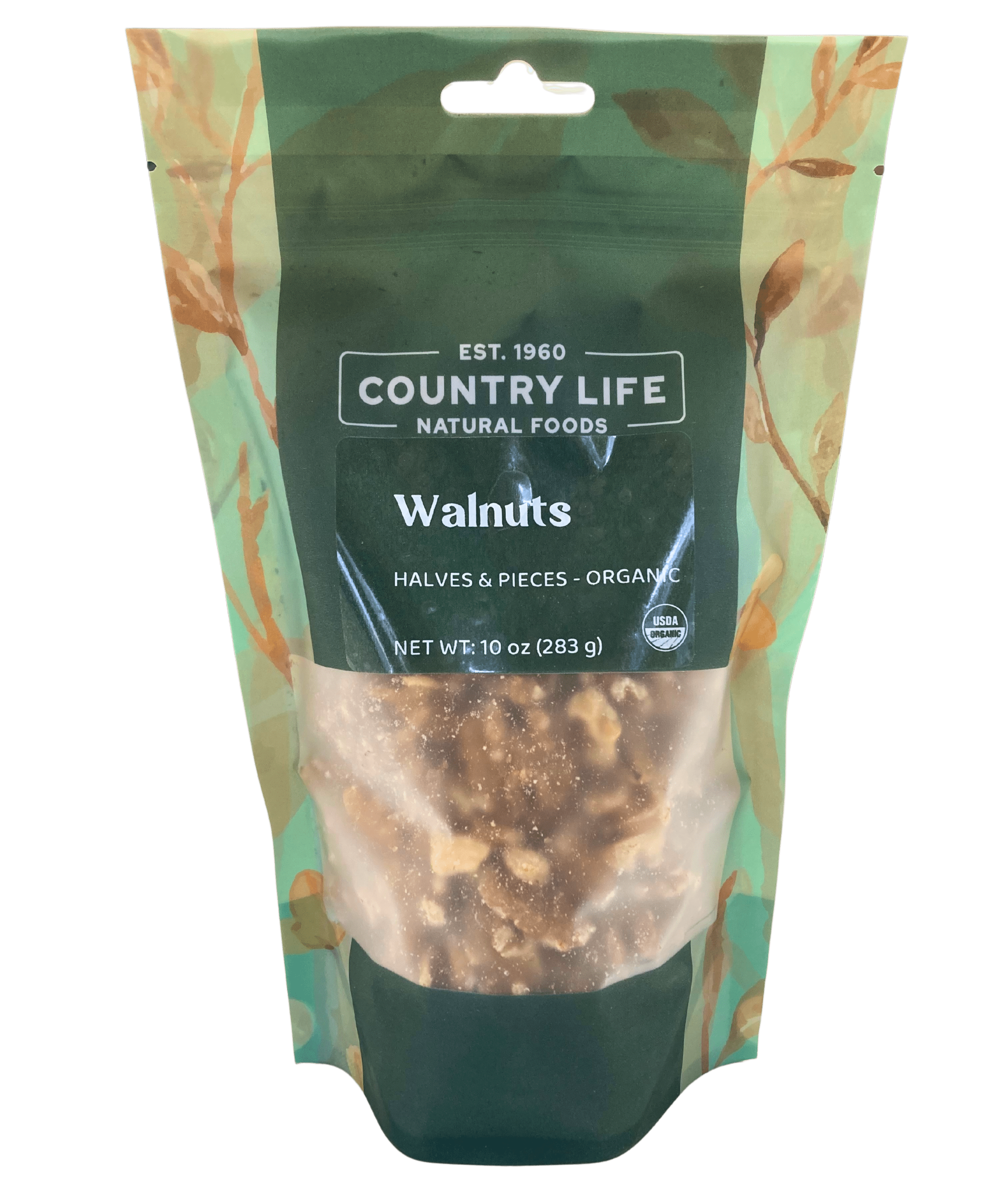 Walnuts, Pieces, Organic, Nuts - Country Life Natural Foods
