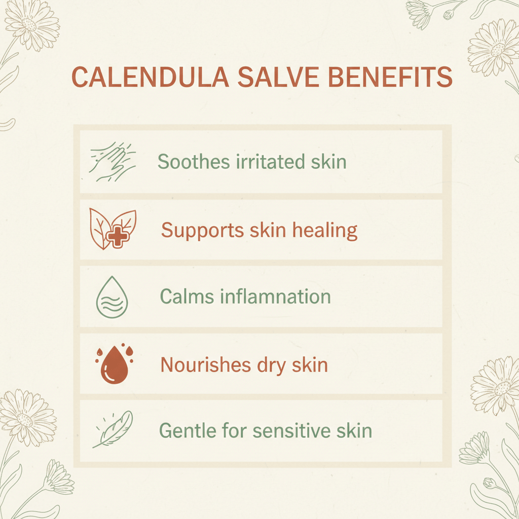 Herbal Calendula Salve, Health & Beauty - Country Life Natural Foods